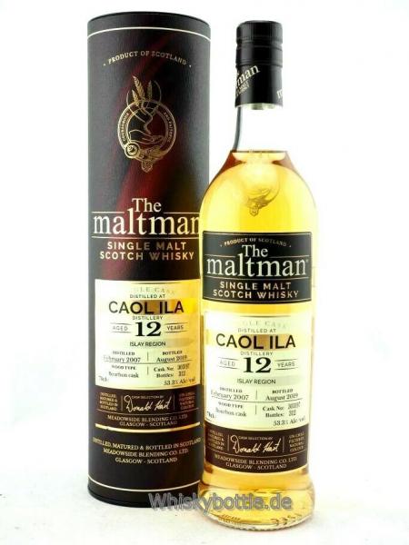 Caol Ila 12 Jahre 2007-2019 The Maltman 53,3% vol. 0,7l